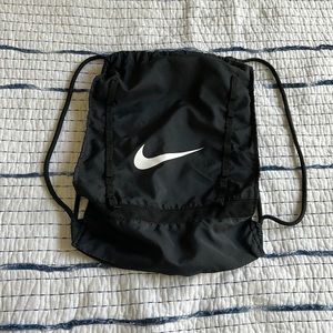 Black Nike Drawstring Bag